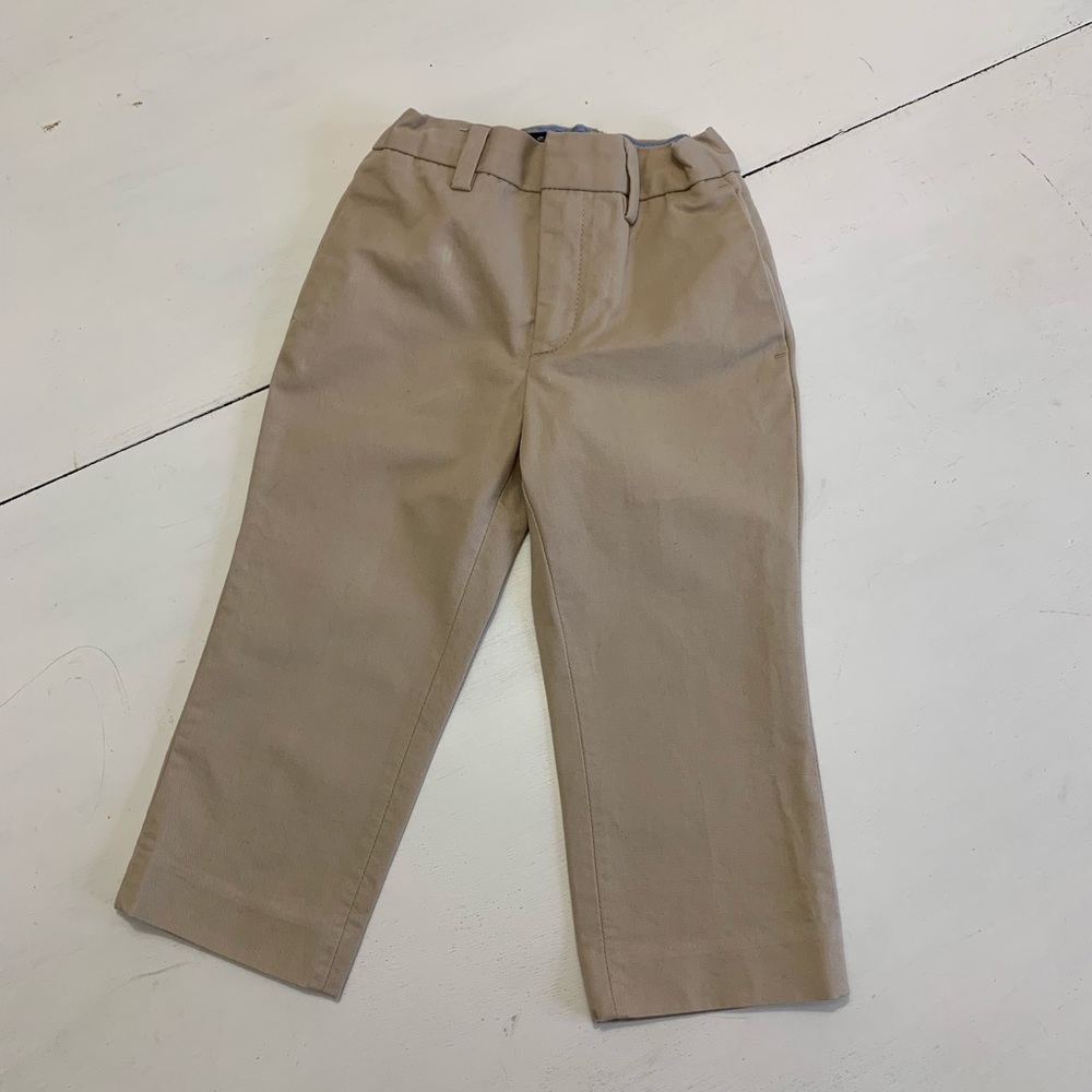EUC crewcuts khaki pants, sz 2